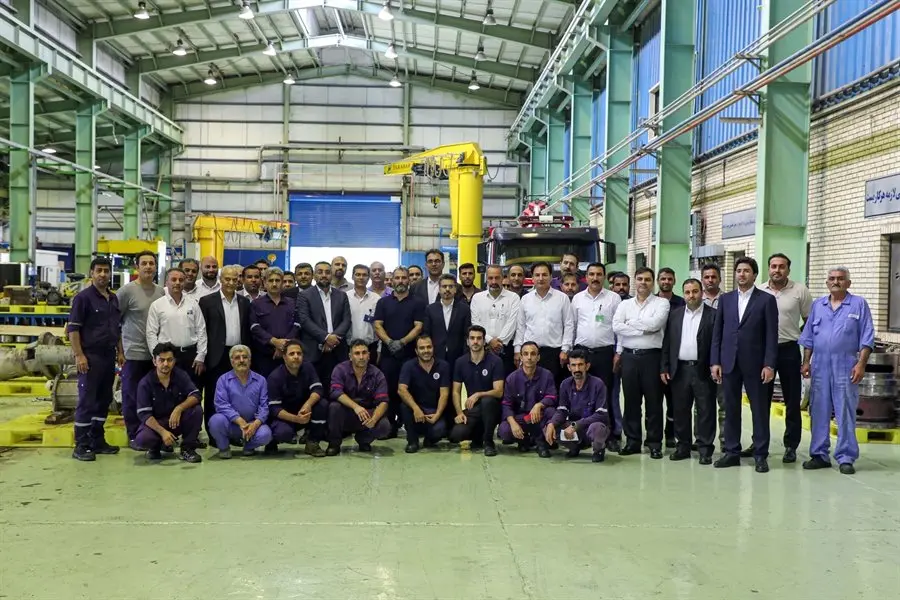  بازدید نوروزی مدیرعامل پتروشیمی جم از بخش‌های عملیاتی و ستادی مجتمع