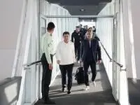 استقبال پرشور از تیم ملی فوتبال کشور توسط ساکنان و گردشگران کیش