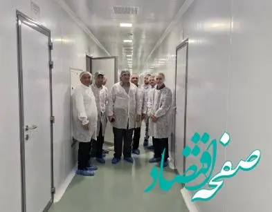 بازدید مدیران بانک صنعت و معدن از شرکت داروسازی کیمیا زیست پارسیان در استان زنجان