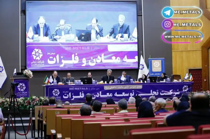 شرکت تجلی توسعه معادن و فلزات با نماد بورسی «تجلی» در مجمع عمومی عادی سالیانه مبلغ ۸۰ ریال سود تقسیم کرد