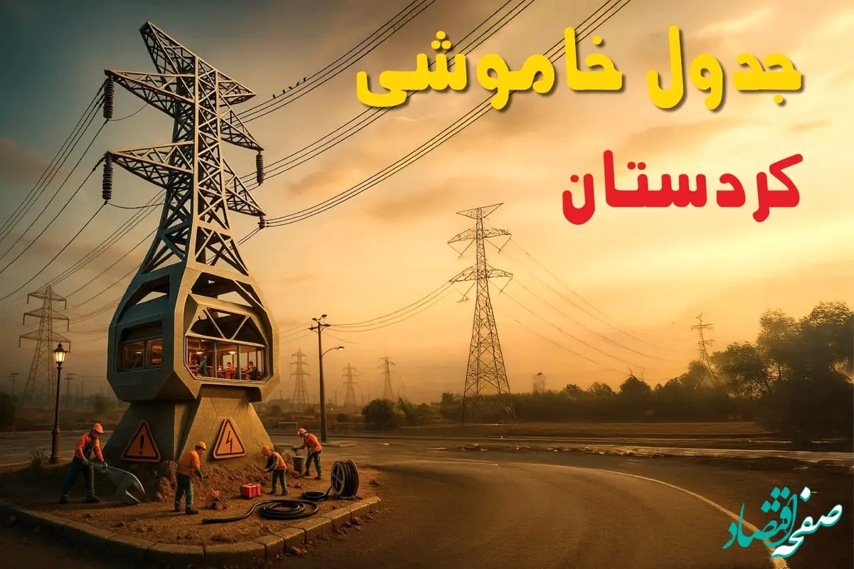 جدول خاموشی برق سنندج فردا دوشنبه ۱۲ خرداد ۱۴۰۴ + ساعت قطع برق استان کردستان دوشنبه ۱۲ خرداد