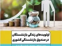 اولویت‌های زندگی بازنشستگان در صندوق بازنشستگی کشوری
