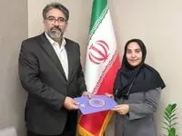 انتصاب مهندس ماریا فرشچی به عنوان دبیر حزب جوانان انقلاب اسلامی در استان خراسان رضوی 