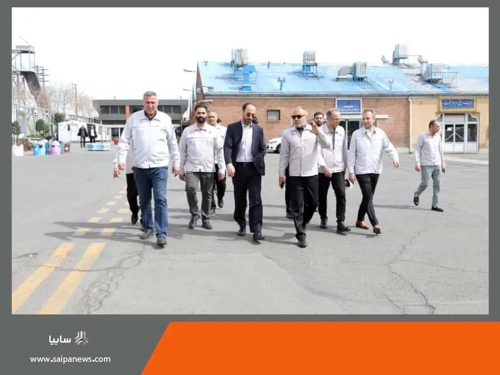 بازدید مدیرعامل پارس خودرو از خطوط تولید