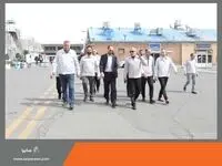 بازدید مدیرعامل پارس خودرو از خطوط تولید