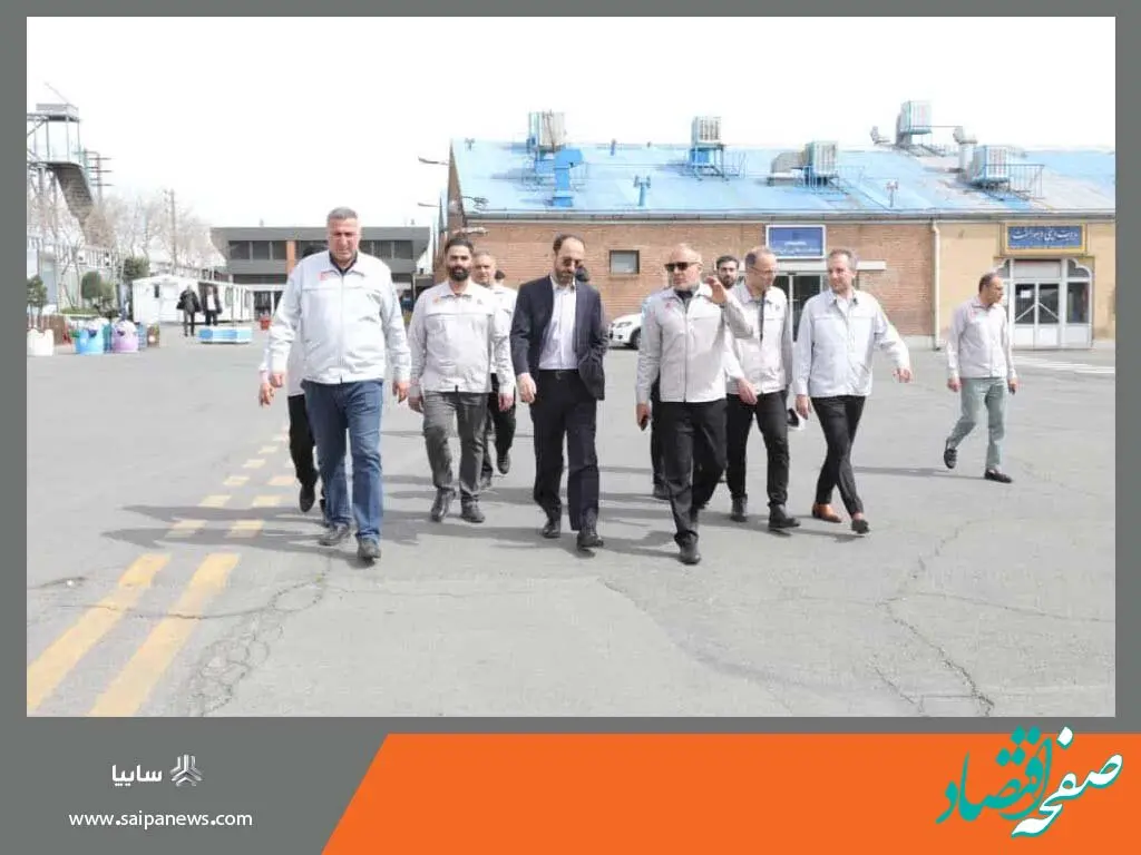 بازدید مدیرعامل پارس خودرو از خطوط تولید