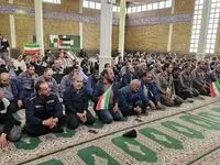 در حمایت از مردم مظلوم فلسطین؛تجمع کارگری محکومیت جنایات رژیم صهیونیستی در ذوب‌آهن اصفهان برگزار شد