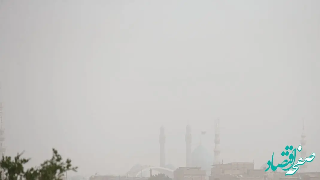 گرد و غبار شدید در مهاباد؛ سرعت باد ۶۰ کیلومتر در ساعت