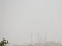 گرد و غبار شدید در مهاباد؛ سرعت باد ۶۰ کیلومتر در ساعت