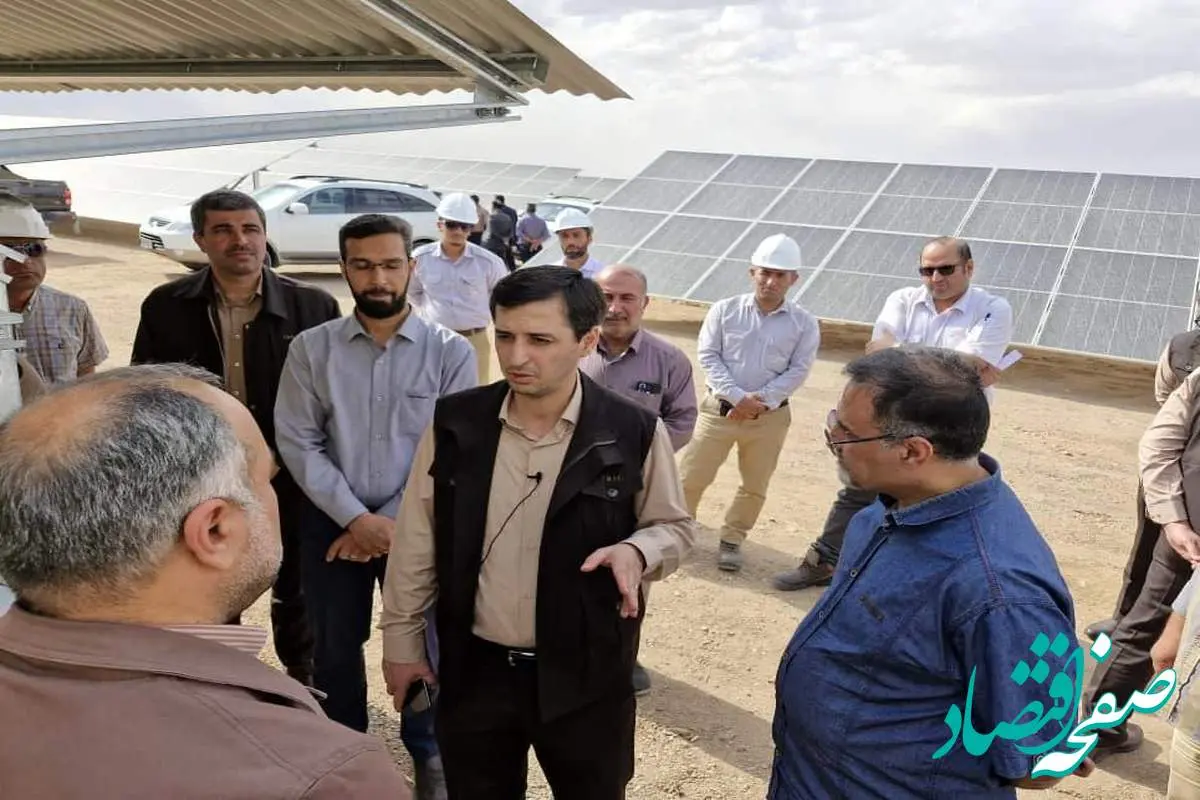نیروگاه خورشیدی خضرآباد چادرملو، تیرماه به بهرهبرداری میرسد