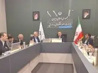 جلسه مشترک مدیر عامل پست بانک ایران با معاون بانک ، بیمه و شرکت های دولتی وزارت امور اقتصادی و دارایی