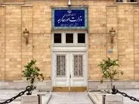 واکنش رسمی ایران به تکرار اظهارات مقامات آمریکایی در ترغیب به ترور ایرانیان