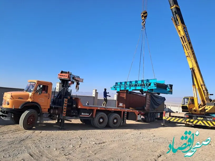 تحقق وعده ورود دومین محموله تجهیزات کارخانه فرآوری طلای خونیک