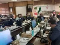 نشست مشترک بازرسی کل استان اصفهان با ذوب‌آهن اصفهان