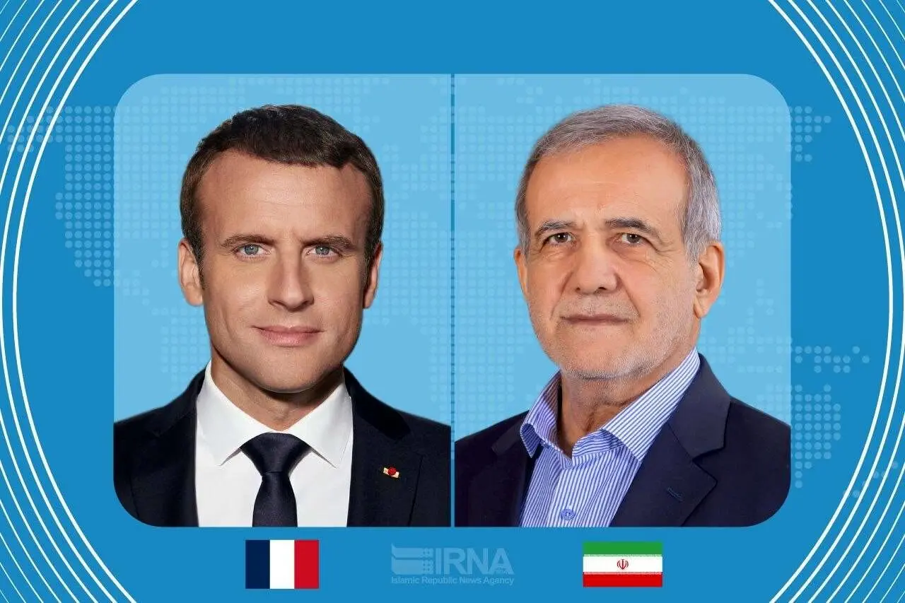 مکرون: با رئیس جمهور ایران درباره مذاکرات اسلام‌آباد و تنگه هرمز گفت‌وگو کردم
