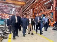 مدیرعامل شرکت ملی صنایع مس ایران از کارخانجات گروه مپنا بازدید کرد

