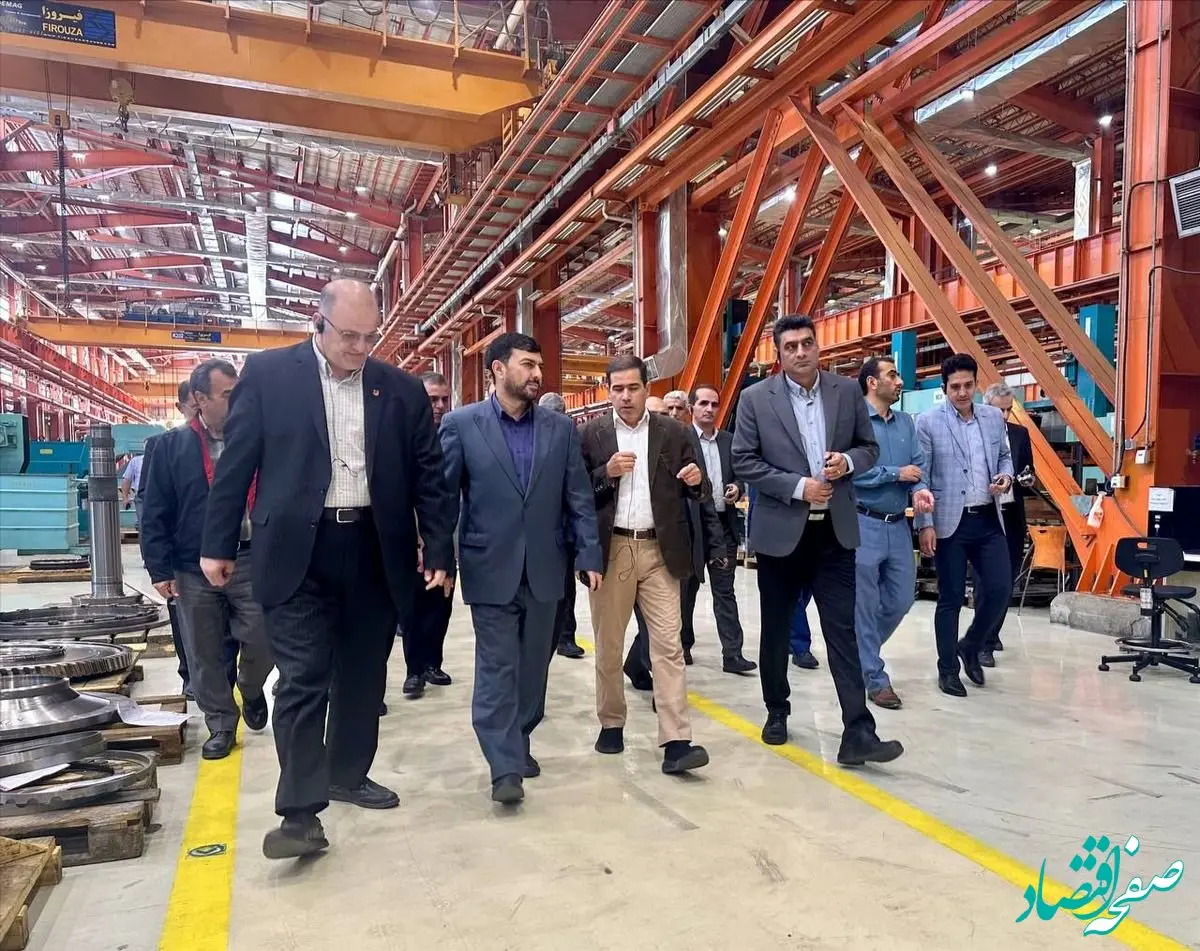 مدیرعامل شرکت ملی صنایع مس ایران از کارخانجات گروه مپنا بازدید کرد

