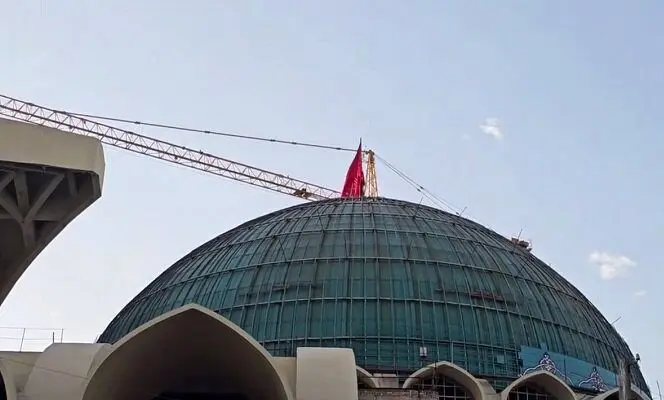 برگزاری مراسم وداع با آقای شهید ایران در مصلای امام خمینی(ره)