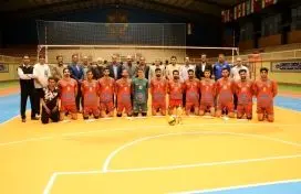 قهرمانی تیم والیبال مجتمع بردسیر، شرکت فولاد سیرجان ایرانیان در مسابقات کارگری استان و راهیابی به مسابقات والیبال کارگران کشور