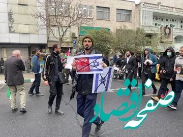 از غوغای تصویر خوش و بش سردار معروف سپاه با یک شهروند در راهپیمایی ۱۳ آبان تا چهره های سیاسی که به خیابان ها آمدند