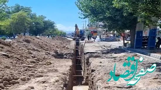 اجرای پروژه شبکه فاضلاب شهری ورزقان و خاروانا با تامین مالی شمسا