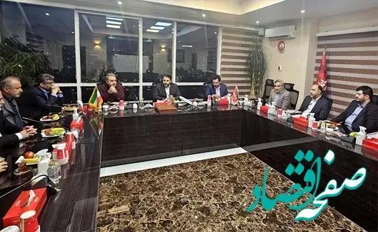 دیدار مدیرعامل و اعضای هیات مدیره باشگاه پرسپولیس با مدیرعامل بانک شهر
