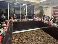 دیدار مدیرعامل و اعضای هیات مدیره باشگاه پرسپولیس با مدیرعامل بانک شهر