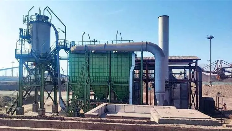 بهره‌برداری از غبارگیرهای جدید واحد انباشت و برداشت فولاد سفیددشت