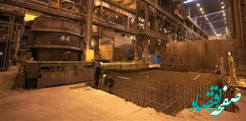 افزایش ظرفیت واحد متالورژی ثانویه فولاد مبارکه