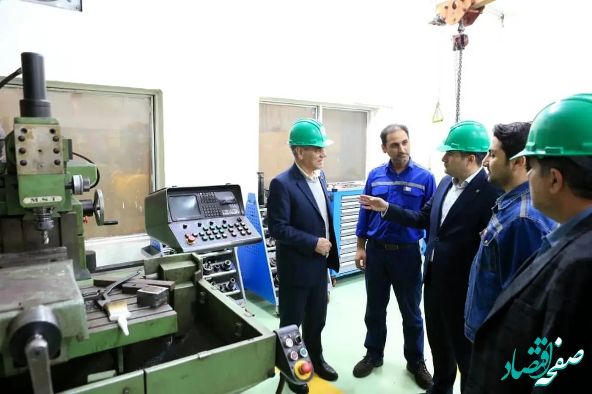 دیدار مدیرعامل شرکت ماشین سازی تبریز با معاون بهره‌برداری شرکت فولاد خوزستان