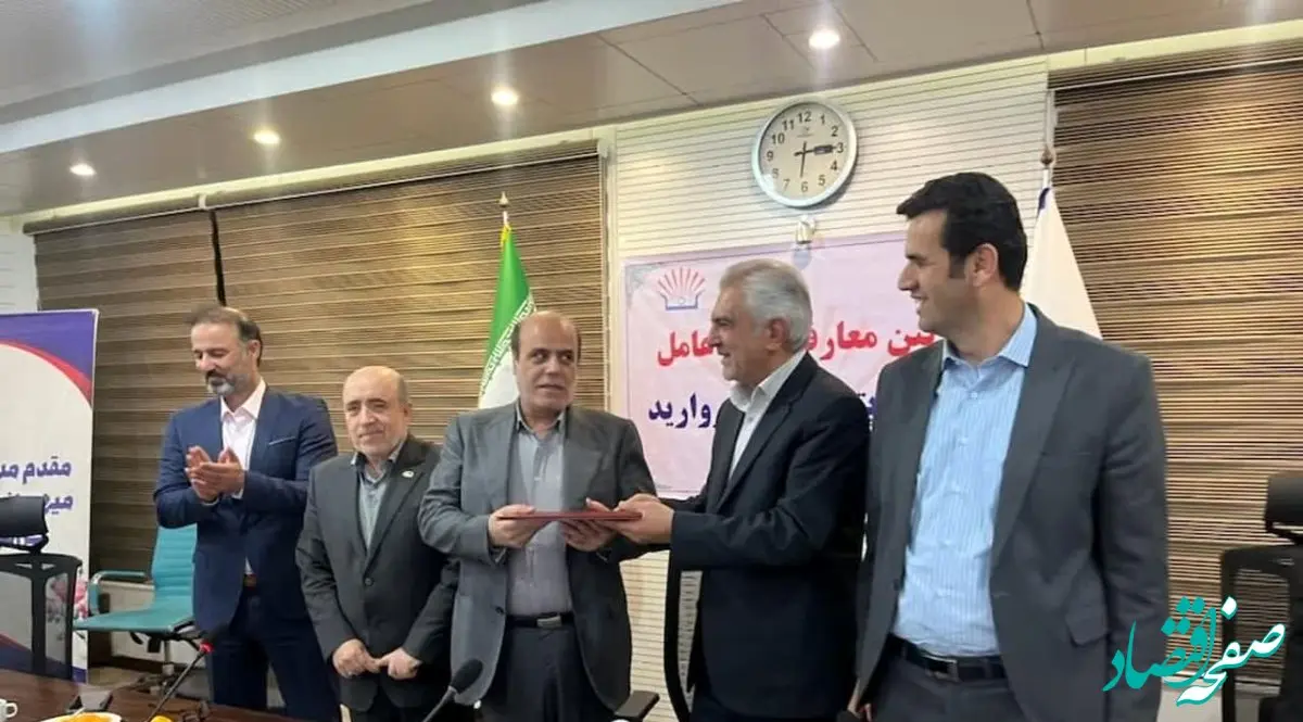 مراسم معارفۀ مدیر عامل شرکت پتروشیمی مروارید در مجتمع این شرکت برگزار شد