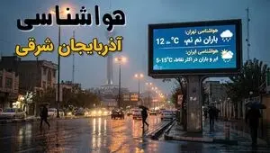 پیش بینی وضعیت آب و هوا آذربایجان شرقی فردا چهارشنبه ۱۸ شهریور