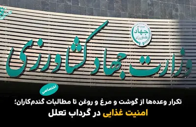 امنیت غذایی در گرداب تعلل
