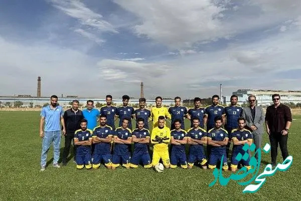 دهمین پیروزی پی در پی تیم فوتبال کارگری پتروشیمی شازند