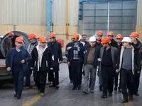 بازدید معاون توسعه شرکت ملی مس و مدیرعامل شرکت کانی مس از مجتمع صنعتی اسفراین