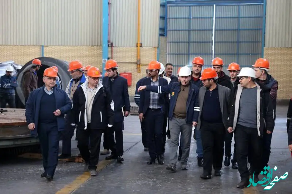 بازدید معاون توسعه شرکت ملی مس و مدیرعامل شرکت کانی مس از مجتمع صنعتی اسفراین
