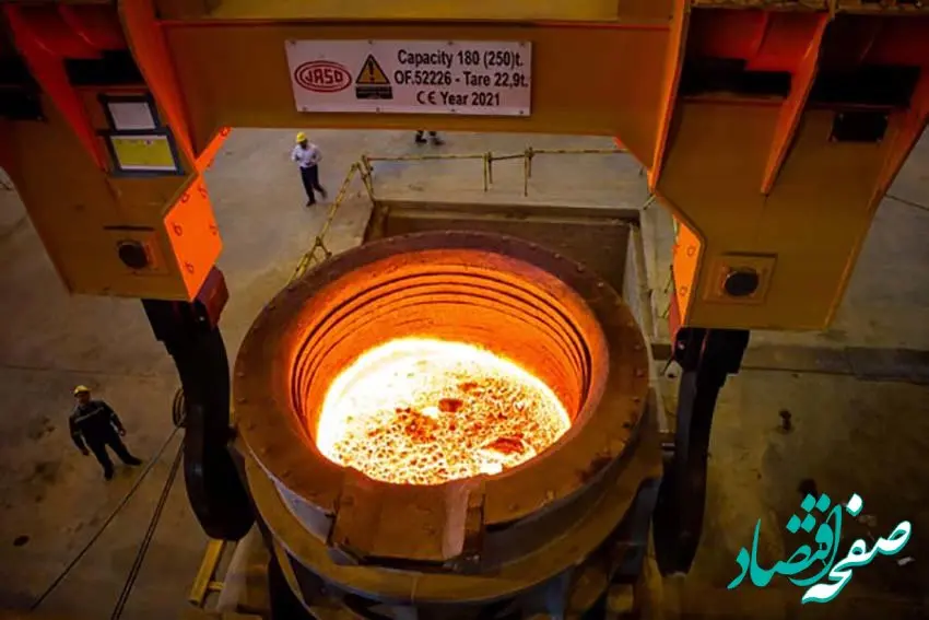 فروردین طلایی شرکت فولاد آلیاژی ایران با ثبت ۵ رکورد