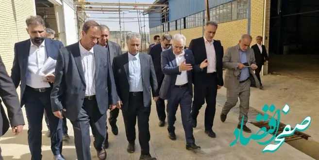بازدید مدیرعامل بانک صنعت و معدن از ۸ طرح تولیدی در استان فارس
