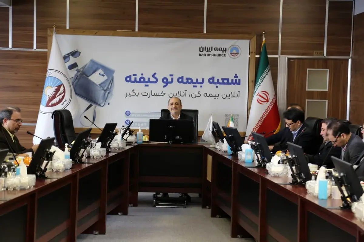 تجلیل از برترین نمایندگان فروش بیمه های زندگی بیمه ایران استان تهران