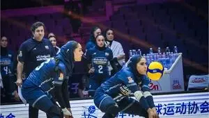 تیم ملی والیبال زنان ایران بر سکوی چهارم آسیا ایستاد
