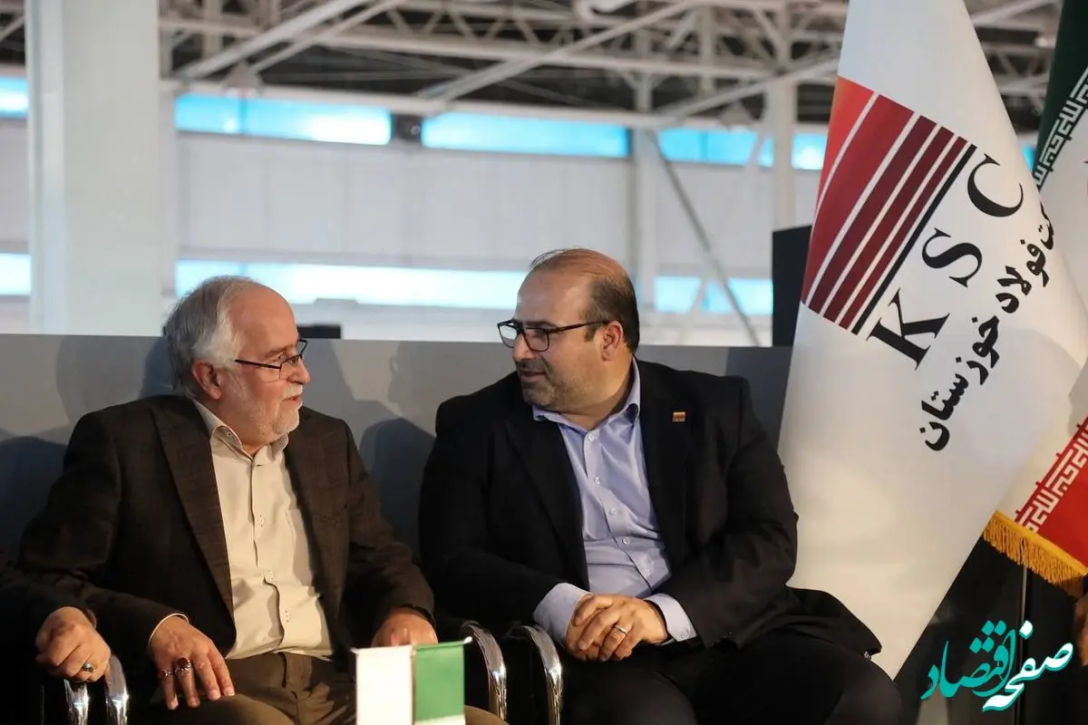 بازدید معاون اقتصادی و سازندگی سپاه پاسداران انقلاب اسلامی از غرفه فولاد خوزستان در نمایشگاه ایران اکسپو ۲۰۲۵