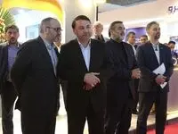 بازدید دکتر ابراهیمی از غرفه شرکت‌های تابعه بانک سپه در نمایشگاه ایران اکسپو ۲۰۲۵