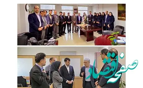 بازدید مدیرعامل بانک اقتصاد نوین از واحدهای ستادی در نخستین روز کاری سال نو