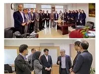 بازدید مدیرعامل بانک اقتصاد نوین از واحدهای ستادی در نخستین روز کاری سال نو