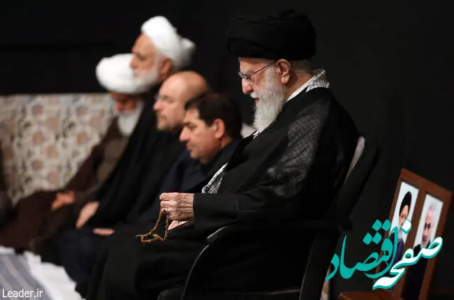 این دو قاب عکس خاص در کنار رهبر انقلاب حسابی سوزناک بود