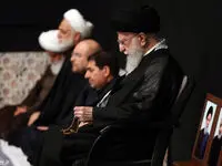 این دو قاب عکس خاص در کنار رهبر انقلاب حسابی سوزناک بود