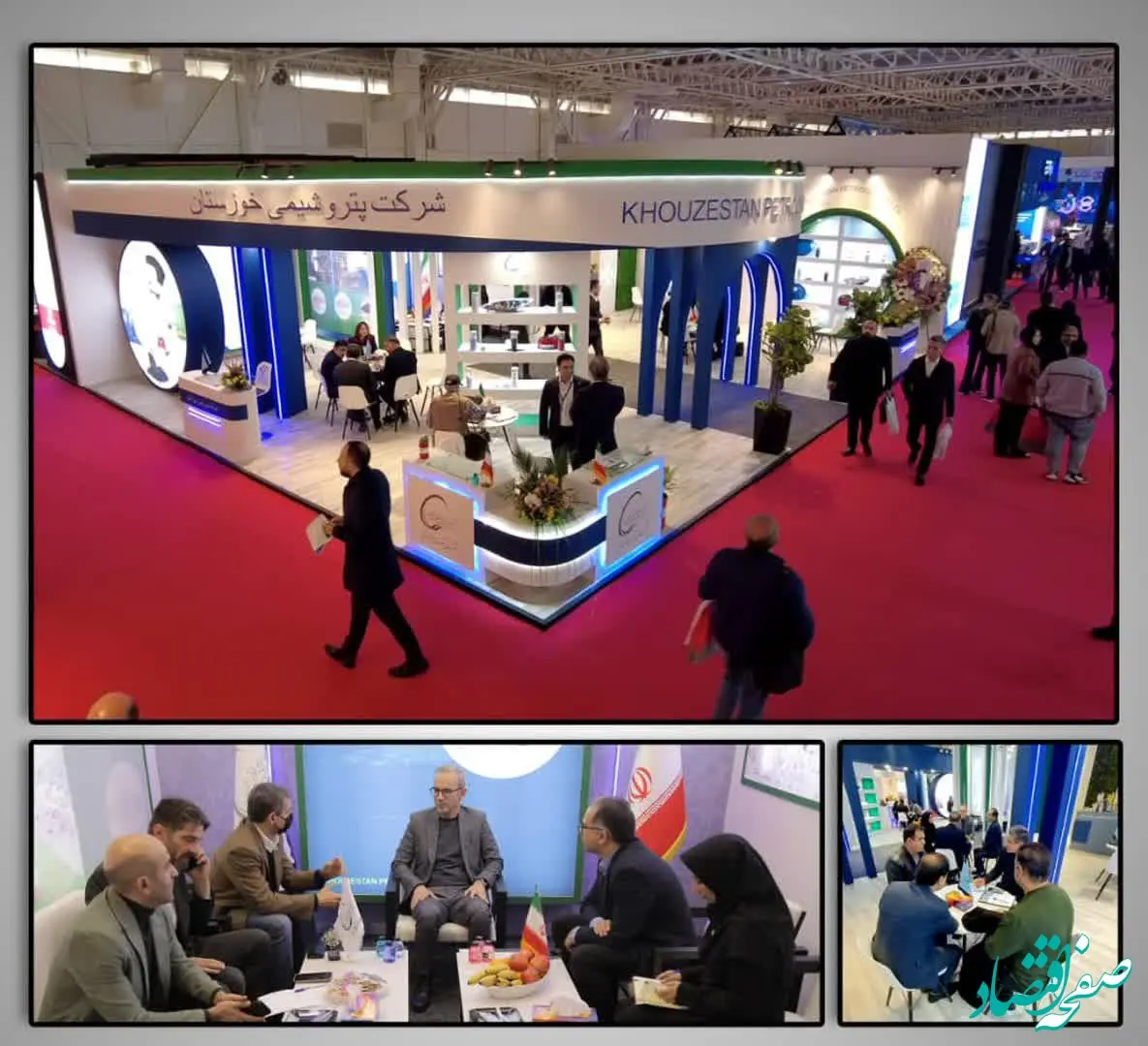 حضور هدفمند پتروشیمی خوزستان در بیست‌وپنجمین نمایشگاه رنگ و رزین