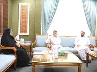 دیدار فرماندار و رئیس شورای شهرستان زرآباد، پایتخت موز ایران