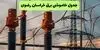 برنامه قطعی برق خراسان رضوی فردا جمعه ۲۰ شهریور اعلام شد + لینک