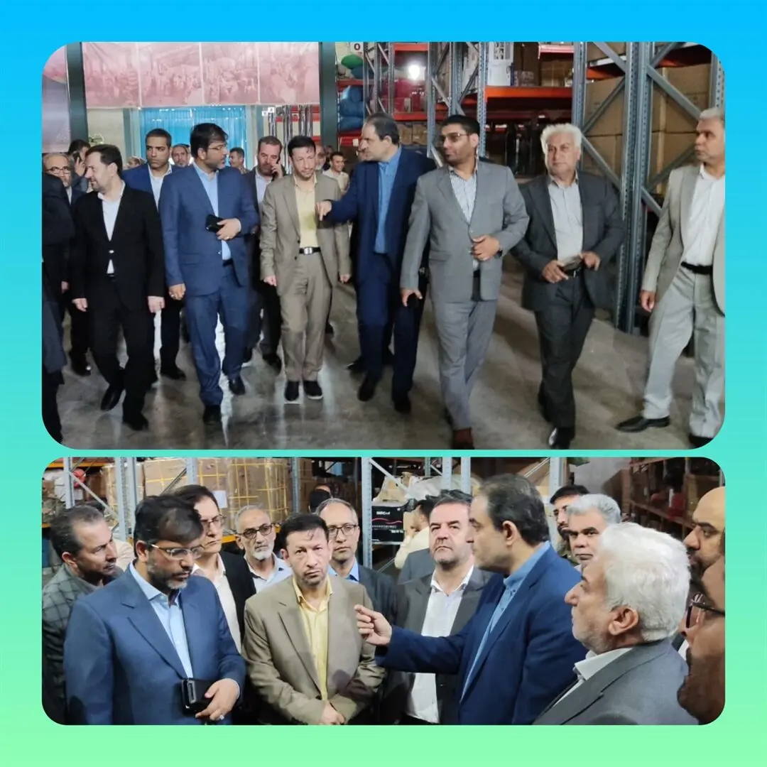 بازدید اعضای کمیسیون حقوقی و قضایی مجلس از انبار مرکزی بوشهر